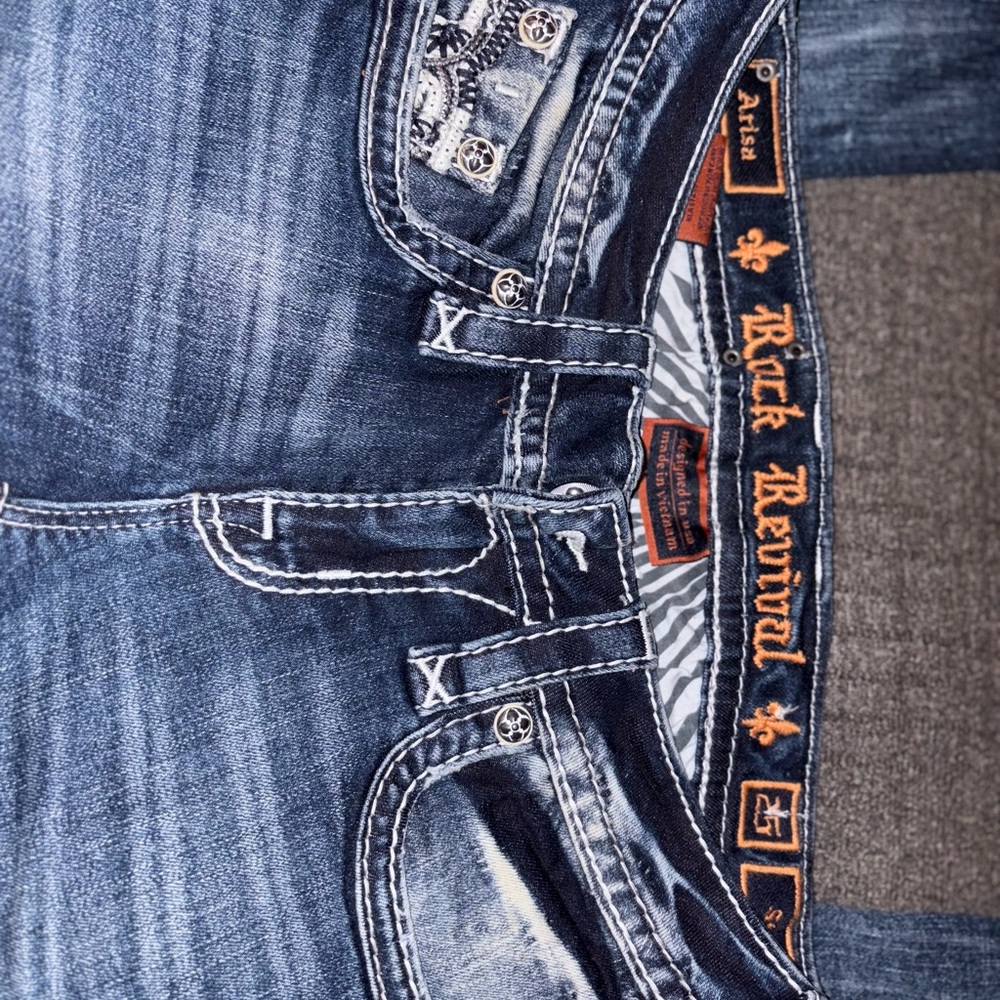 Rock Revival Dark Wash Women Jeans